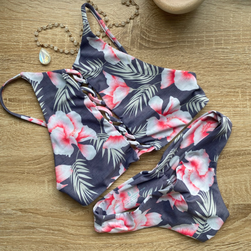 stone fox swim bikini set